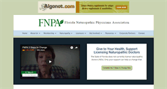 Desktop Screenshot of fnpa.org